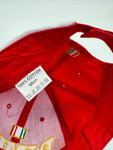 Vintage Racing Cap Rimini Italien Rot 58cm
