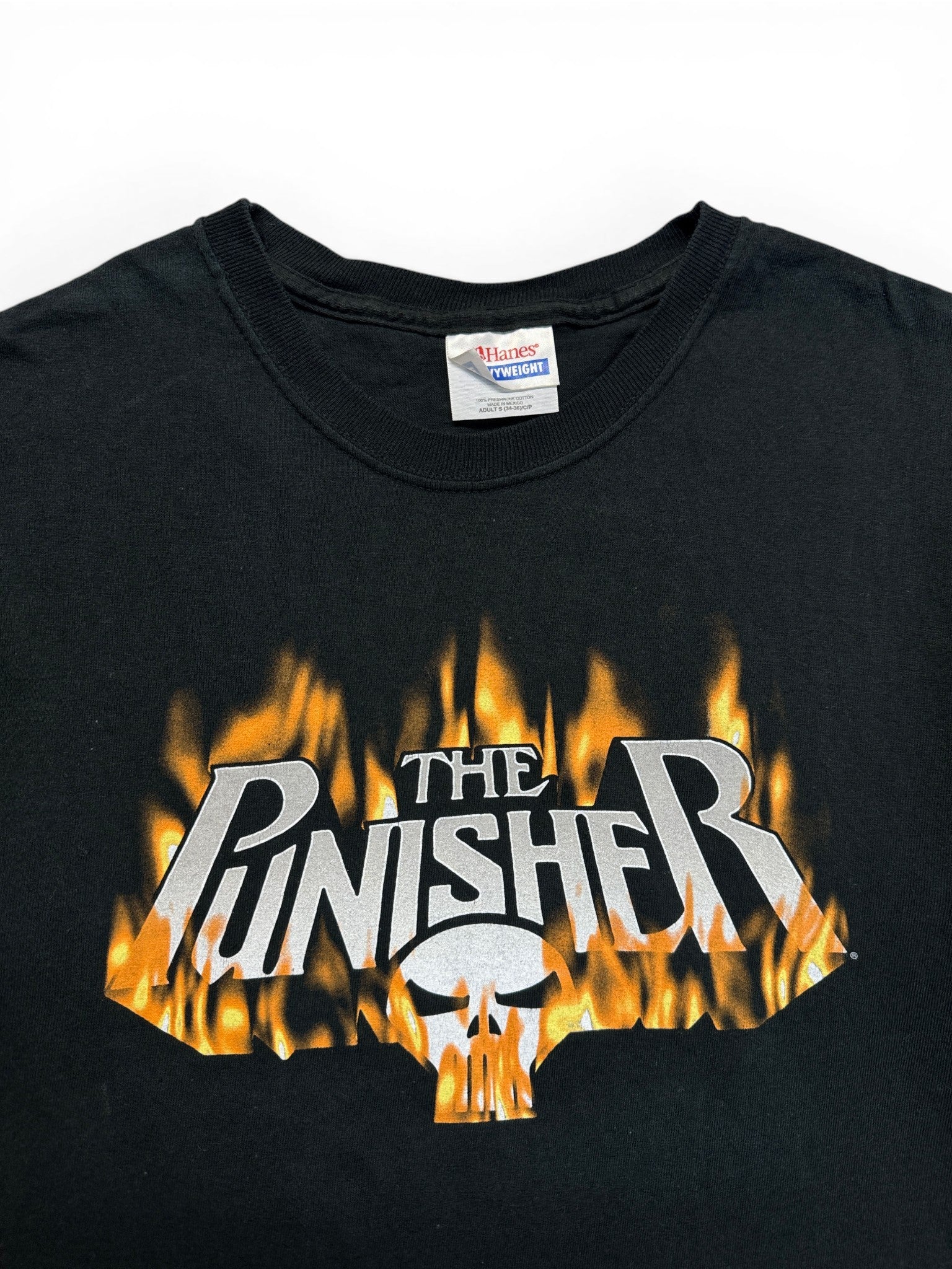 00s Marvel Shirt The Punisher Schwarz