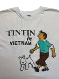 90s Destination Shirt TinTin in Vietnam Single Stitch Weiß