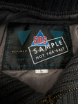 90s SOS Sportswear Of Sweden Troyer "Sample not for sale" Mit Wolle Salmi Zip Grau Bunt L