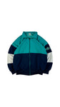 Vintage Adidas Sportjacke 80s Navy Türkis D4 S-M