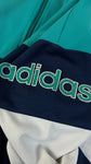 Vintage Adidas Sportjacke 80s Navy Türkis D4 S-M
