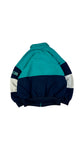 Vintage Adidas Sportjacke 80s Navy Türkis D4 S-M