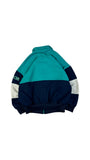 Vintage Adidas Sportjacke 80s Navy Türkis D4 S-M