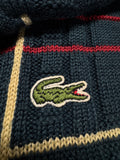 90s Lacoste Cardigan Mit Schurwolle Grün M-L