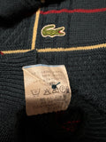 90s Lacoste Cardigan Mit Schurwolle Grün M-L