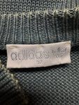90s Adidas Cardigan Made In Macau Graugrün L-XL