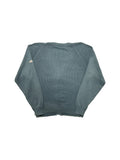 90s Adidas Cardigan Made In Macau Graugrün L-XL