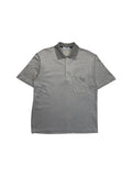 90s Christian Dior Polo Shirt Made In Italy Grau Weiß M