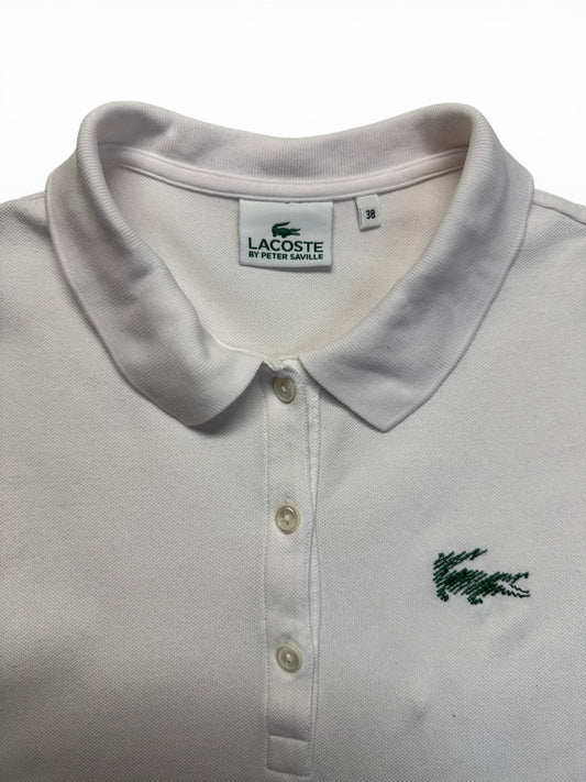 2019 Lacoste X Peter Saville Polo Shirt Weiß 38