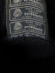 90s Ermenegildo Zegna Strickpullover Mit Reißverschluss Und Rollkragen Schurwolle Riri Zip Made In Italy Dunkelblau S-M