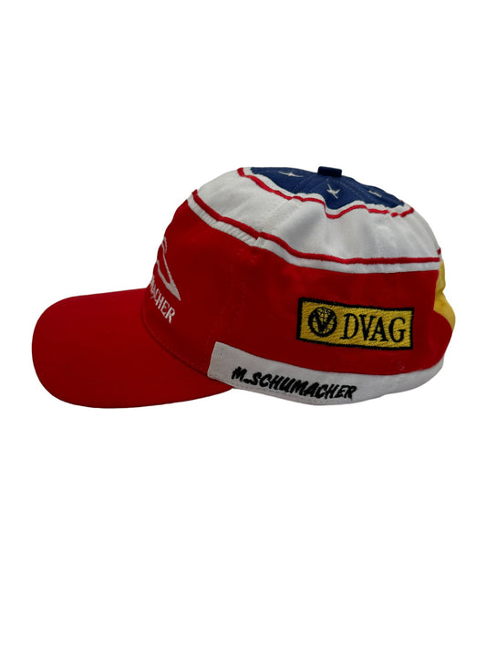 Vintage Racing Cap Official Michael Schuhmacher x DVAG X Formel 1 Rot Weiß