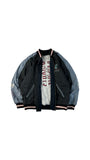Vintage Adidas Collegejacke 90s New York Knights World League NFL Grau Schwarz D6 M