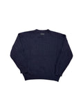 90s IcebergxDisney Strickpullover Susi und Strolch Schurwolle Made In Italy Dunkelblau M-L