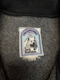 1993 Jack Wolfskin Fleecejacke Polartec Grau L-XL