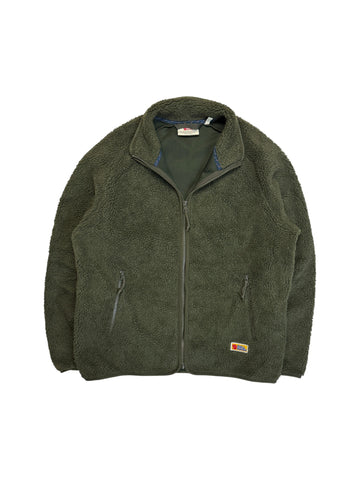 Fjällräven "Vardag Pile" Damen Fleecejacke "Deep Forest"/Dunkelgrün M