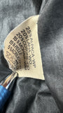 Vintage Iceberg Wolljacke 90s Mohair, Alpaka & Lederapplikationen Lampo Zip Made In Italy Rot Schwarz 44 M