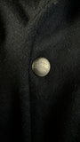 Vintage Planet Hollywood Bomberjacke 1990 Paris Made In Korea Wolle & Leder Schwarz Braun M