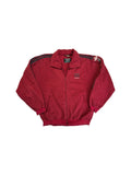 90s Adidas Zip-Fleecejacke "One World" Polartec Rot L