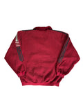 90s Adidas Zip-Fleecejacke "One World" Polartec Rot L