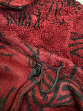 90s Woolrich Fleece Quarterzip Made In USA Rot M