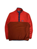 Patagonia Fleecejacke Snap Buttons Burgundy M