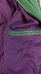 Vintage Adidas Blouson 90s Made In Hong Hong Grün Lila D 48/50 M-L
