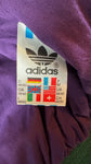 Vintage Adidas Blouson 90s Made In Hong Hong Grün Lila D 48/50 M-L