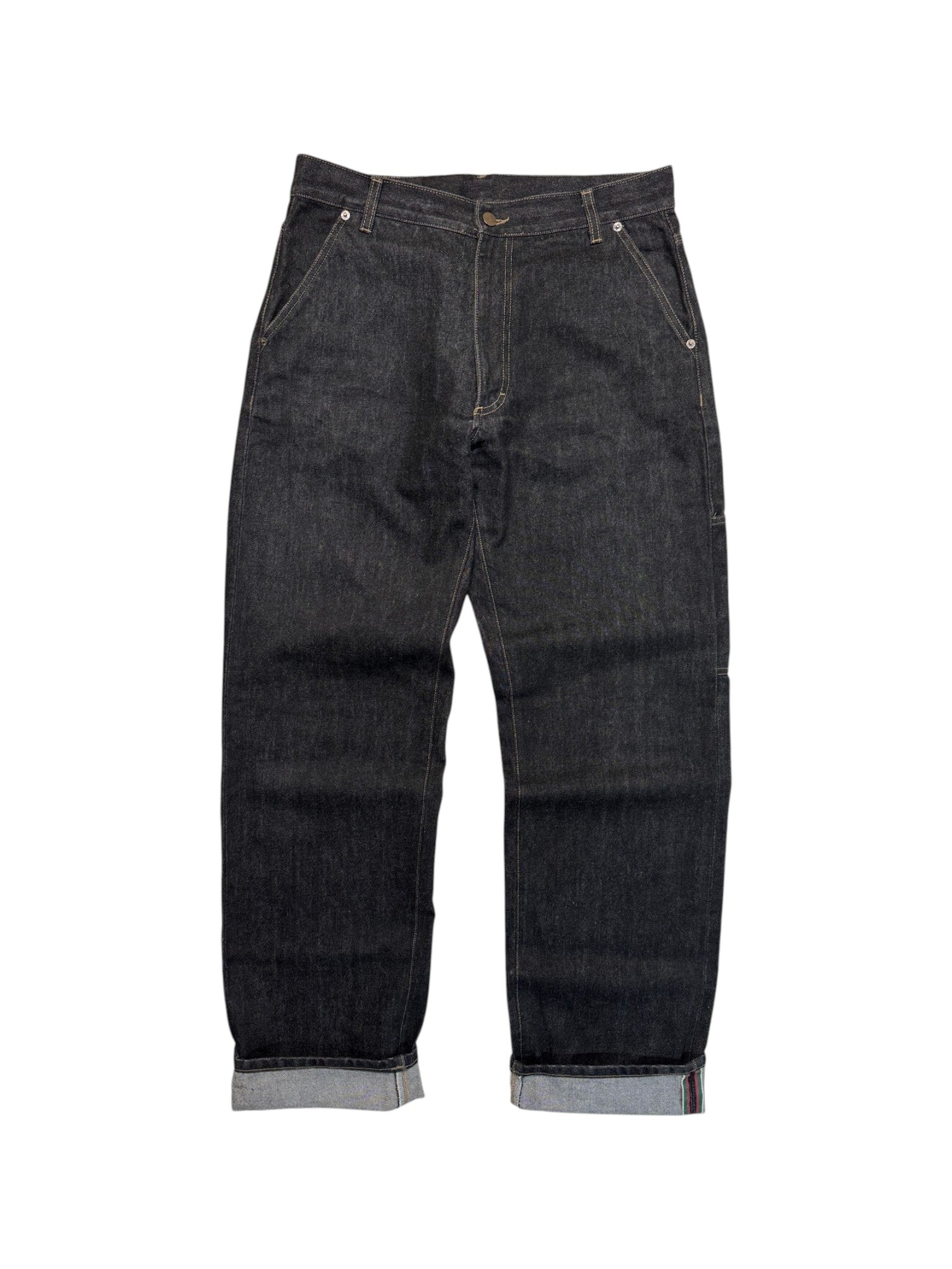00s Gucci Jeans Selvedge Schwarz 48 - RareRags