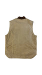 Vintage Carhartt Weste 90s Used Braun L-XL