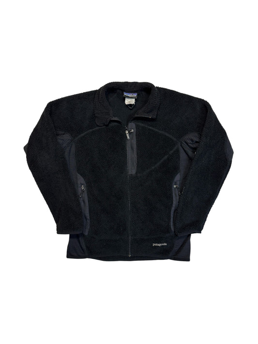 90s Patagonia Regulator Fleecejacke Damen Polartec Made In Portugal Schwarz M
