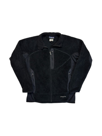 90s Patagonia Regulator Fleecejacke Damen Polartec Made In Portugal Schwarz M