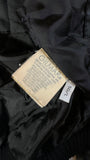 Vintage Iceberg Jacke 90s Lederlook Glänzend/Shiny Schwarz 50/L