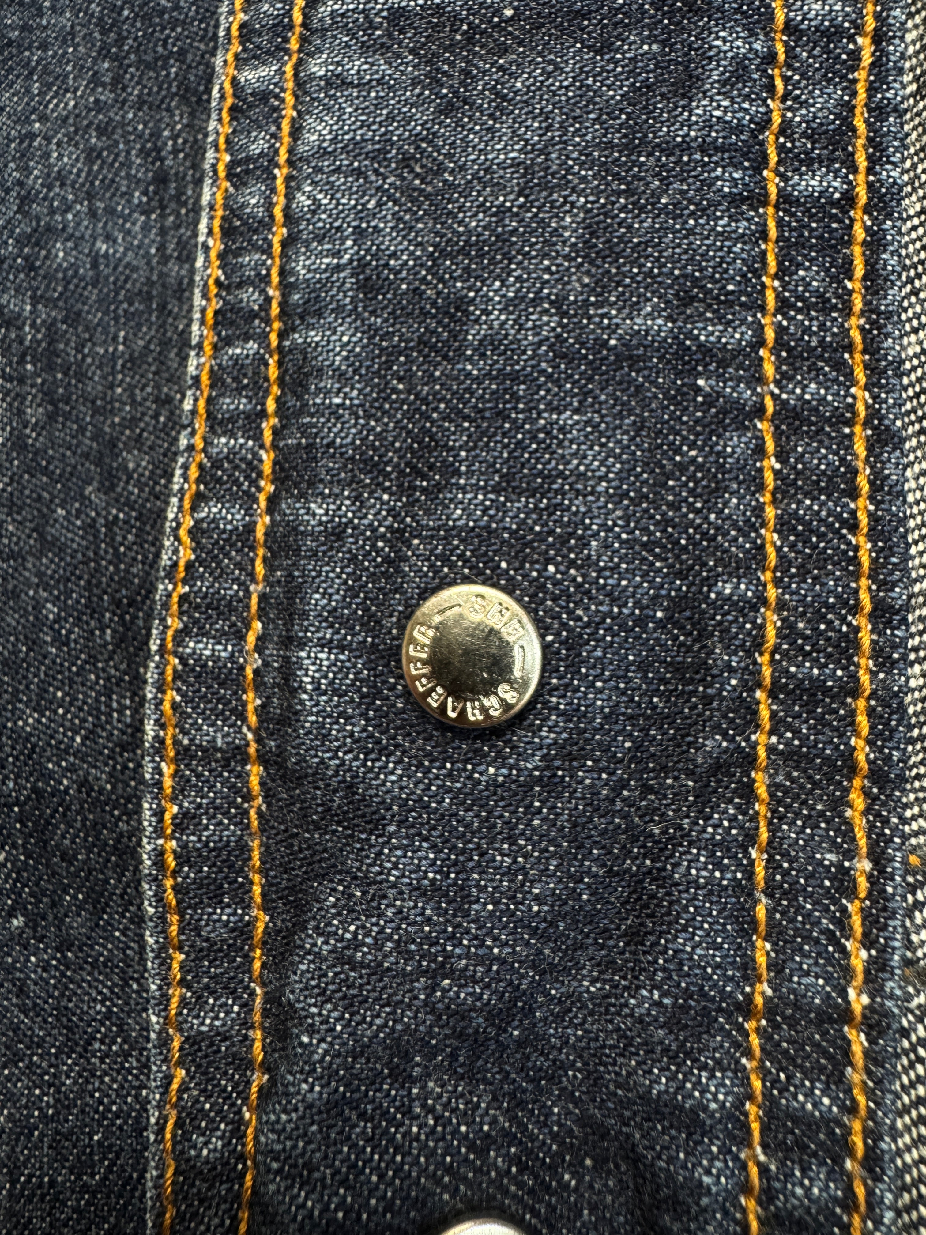 00s Dolce Gabbana Denim Panel Hybrid Jacket Made In Italy Weiß Blau M