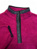 90s L.L.Bean Fleecejacke Snap Buttons Made In USA Pink M