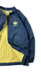 Vintage Adidas Jacke 90s Outdoor Big Trefoil Dunkelblau D5 M-L