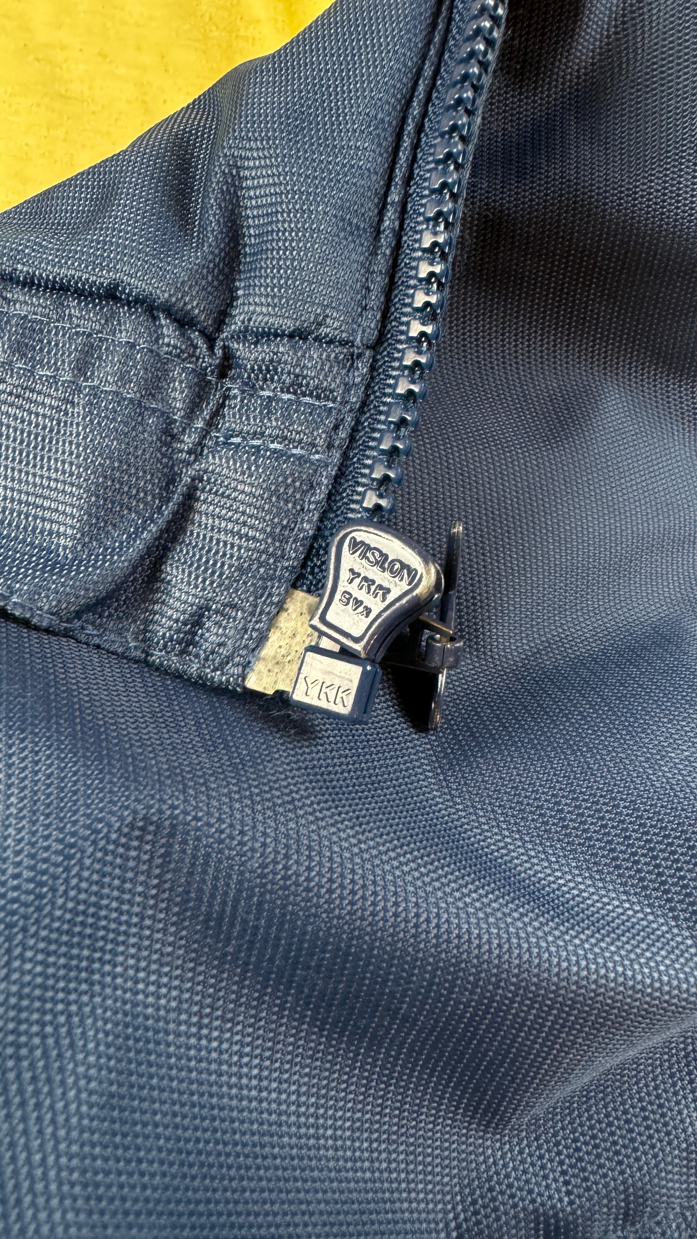 Vintage Adidas Jacke 90s Outdoor Big Trefoil Dunkelblau D5 M-L