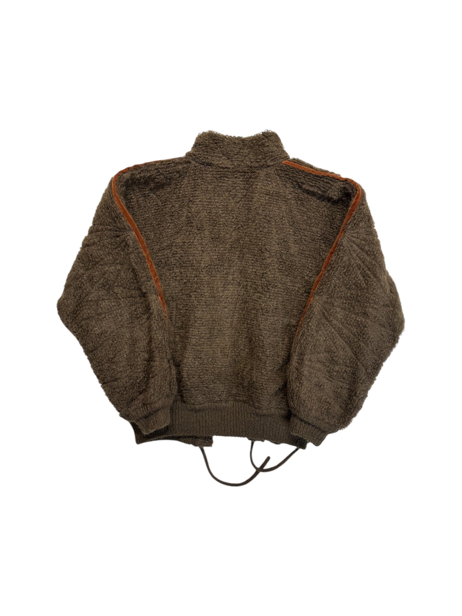 80s Escada Bomber West Germany Kid Mohair Made in W.-Germany Braun 38 M