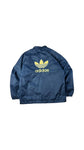 Vintage Adidas Jacke 90s Outdoor Big Trefoil Dunkelblau D5 M-L