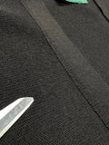 Omen Cardigan Schurwolle Made In Germany Schwarz S-M - RareRags
