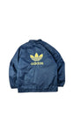 Vintage Adidas Jacke 90s Outdoor Big Trefoil Dunkelblau D5 M-L