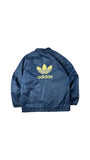 Vintage Adidas Jacke 90s Outdoor Big Trefoil Dunkelblau D5 M-L