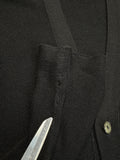 Omen Cardigan Schurwolle Made In Germany Schwarz S-M - RareRags