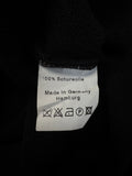 Omen Cardigan Schurwolle Made In Germany Schwarz S-M - RareRags