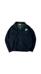 Vintage Adidas Wollblouson Late 80s Made In France Mit Wolle&Mohair By Ventex Dunkelblau D46 M-L