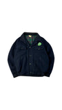 Vintage Adidas Wollblouson Late 80s Made In France Mit Wolle&Mohair By Ventex Dunkelblau D46 M-L