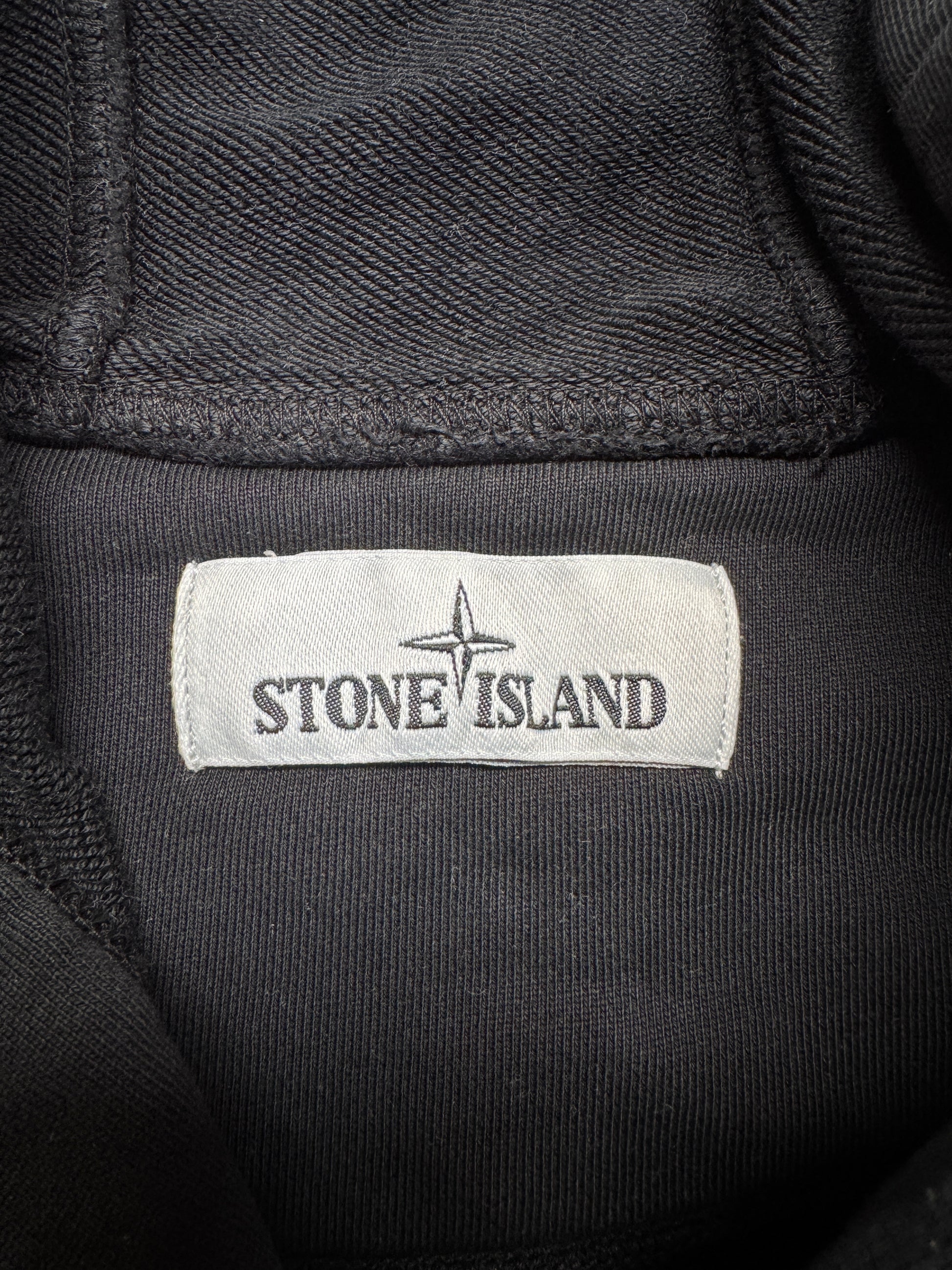 SS21 Stone Island Full Zip Hoodie Schwarz L - RareRags