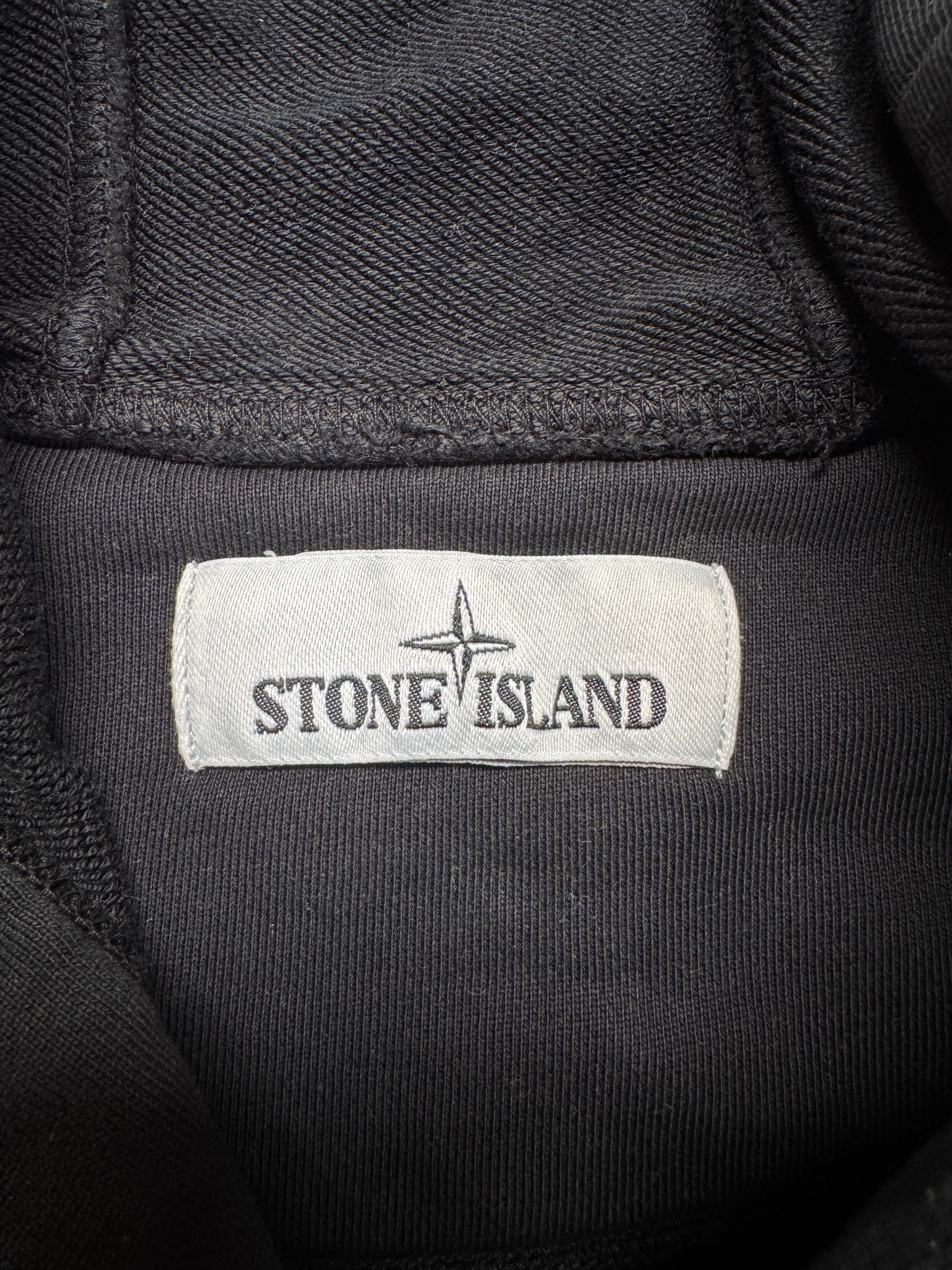 SS21 Stone Island Full Zip Hoodie Schwarz L - RareRags