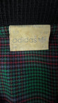 Vintage Adidas Wollblouson Late 80s Made In France Mit Wolle&Mohair By Ventex Dunkelblau D46 M-L