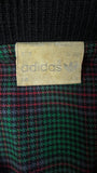 Vintage Adidas Wollblouson Late 80s Made In France Mit Wolle&Mohair By Ventex Dunkelblau D46 M-L